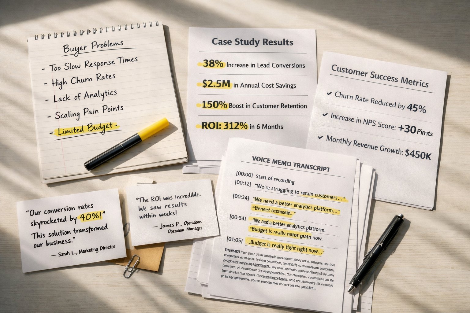 Positioning and messaging